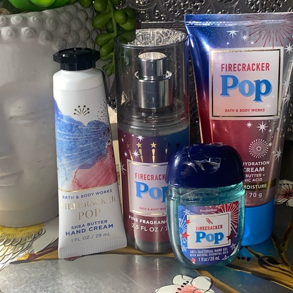 Bath And Bodyworks firecracker pop travel size gift set brand new - Picture 1 of 4